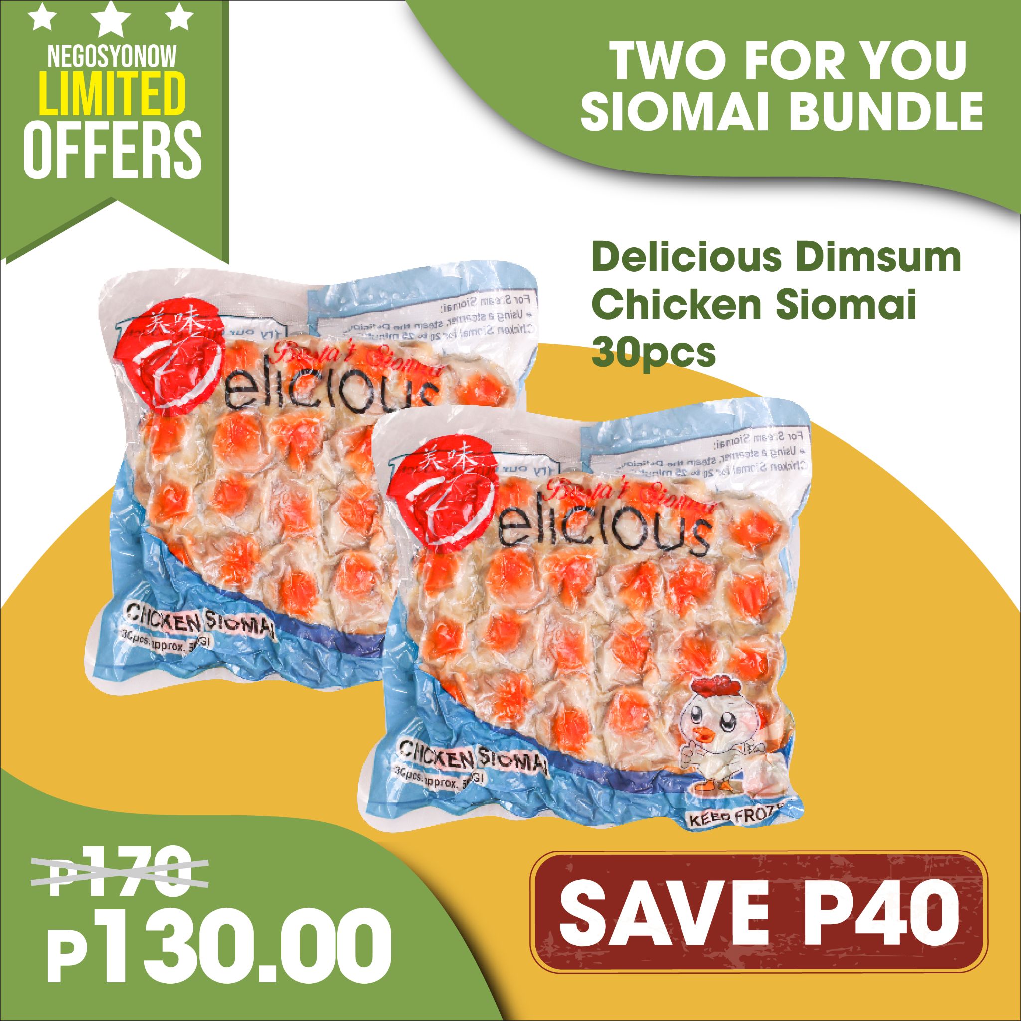 Two for you Siomai Bundle